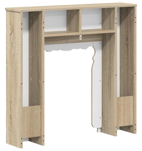 Okvir za kamin Hrast sonoma 93 x 20 x 89 cm Konstruirano drvo - Hrast sonoma