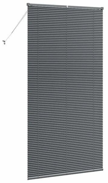 Venecijanska roleta Tamnosiva 220 x 110 cm 25 mm Aluminij - Tamnosiva 110 x 220 cm