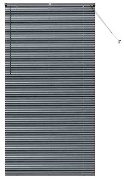 Venecijanska roleta Tamnosiva 220 x 110 cm 25 mm Aluminij - Tamnosiva 110 x 220 cm