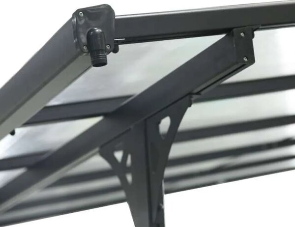 Westmann - Aluminijska nadstrešnica za terasu Bruce 6m | Crna | 300x617x270 cm - BRANDED IN GERMANY
