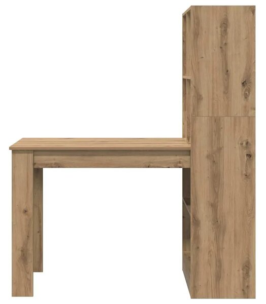Stol Umjetnički hrast Konstruirano drvo 122 x 67 x 145 cm - hrast artisan