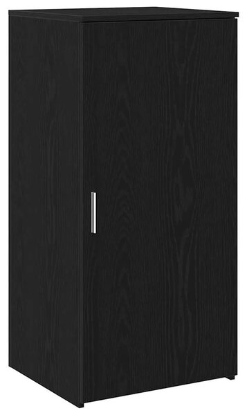 Recepcijski stol crni hrast 200x50x103 5 cm konstruiranog drva - Crna 200 x 50 x 103.5 cm