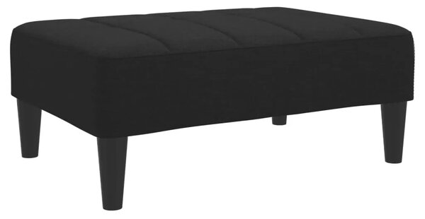 Tabure crni 77x55x31 cm od tkanine - Crna