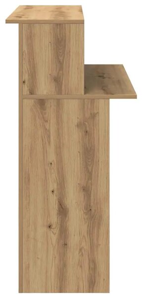 Recepcijski stol 100x50x103 5 cm od konstruiranog drva - Hrast artisan