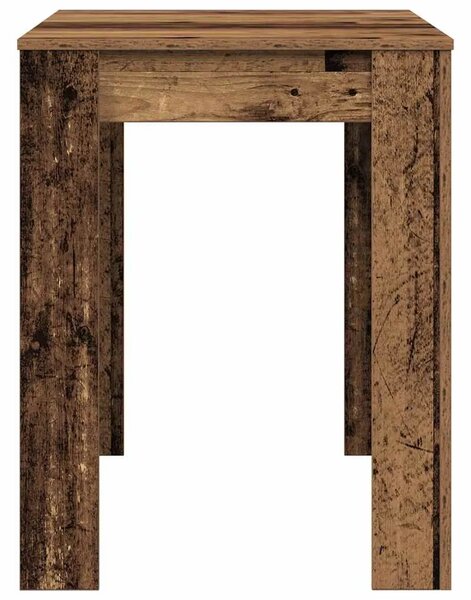 Blagovaonski stol staro drvo 120x60x76 cm konstruirano drvo - Staro drvo