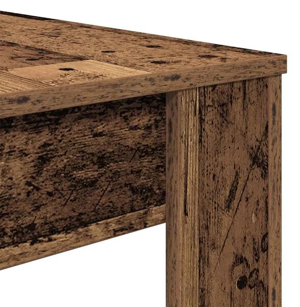 Blagovaonski stol staro drvo 120x60x76 cm konstruirano drvo - Staro drvo