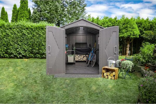Lifetime - Plastična vrtna kućica Terra - 7 02 m2 (356x213x228 cm) | BRANDED IN THE USA