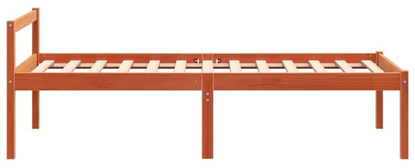 Krevet za starije osobe voštano smeđi 90 x 200 cm od borovine - Voštano smeđa 90 x 200 cm
