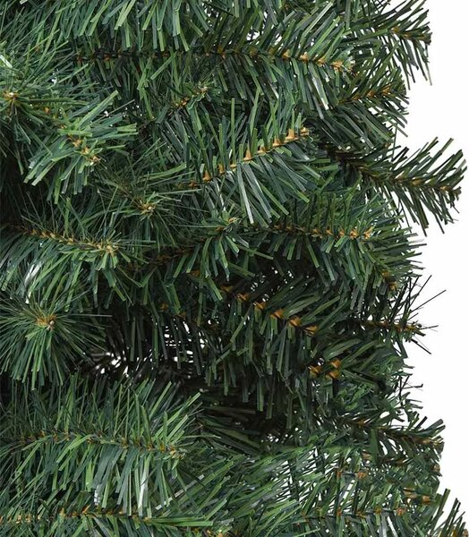 Usko božićno drvce sa stalkom 270 cm PVC - Zelena 270 cm Osnovni