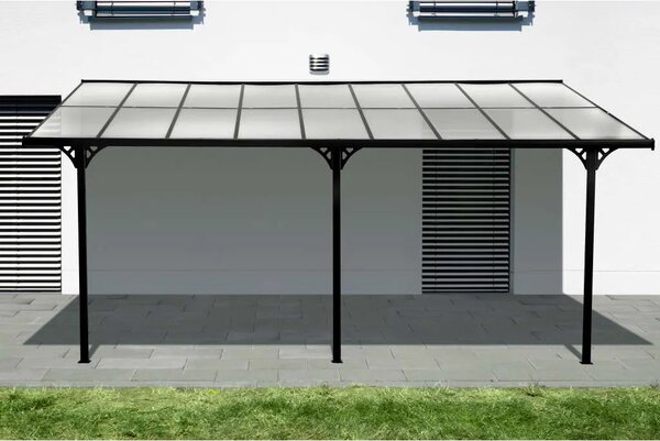 Westmann - Nadstrešnica za terasu - 556x300 cm (16 68 m²) - BRANDED IN GERMANY