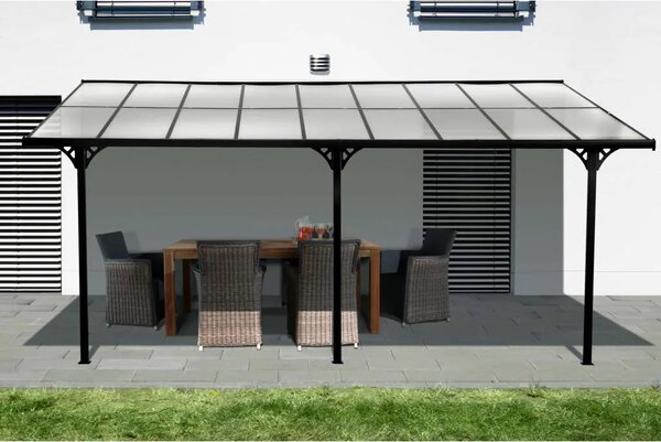 Westmann - Nadstrešnica za terasu - 556x300 cm (16 68 m²) - BRANDED IN GERMANY
