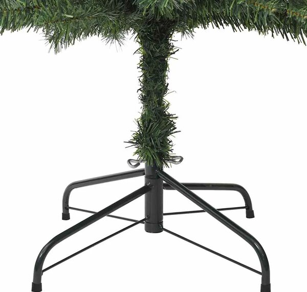 Usko božićno drvce sa stalkom 270 cm PVC - Zelena 270 cm Osnovni