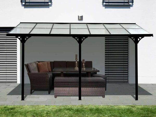 Westmann - Nadstrešnica za terasu - 435x300 cm (13 02 m²) - BRANDED IN GERMANY