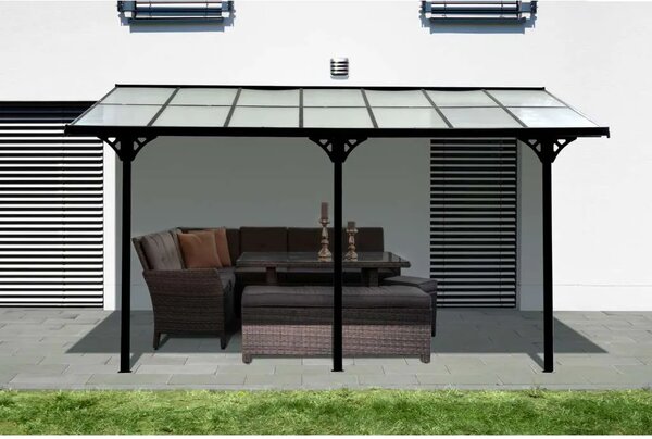 Westmann - Nadstrešnica za terasu - 435x300 cm (13 02 m²) - BRANDED IN GERMANY