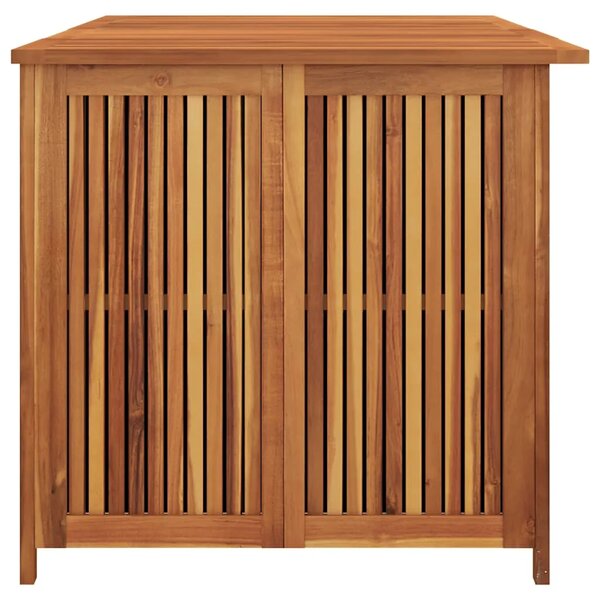 Vrtna kutija za pohranu 200x80x75 cm od masivnog drva bagrema - 200 x 80 x 75 cm