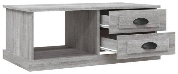 Stolić za kavu boja sivog hrasta 90x50x35 cm konstruirano drvo - Sivi hrast sonoma