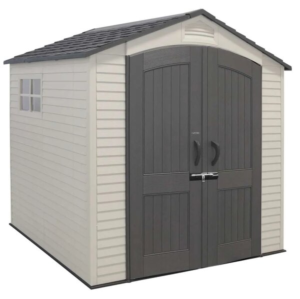 Lifetime - Plastična vrtna kućica Fox - Šupa - 4 53 m2 (215 x 214 x 228 cm) | BRANDED IN THE USA