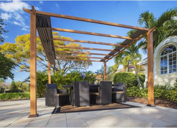 Paragon Outdoor - Aluminijska pergola Florida s podesivim jedrima - 350x350 | BRANDED IN THE USA