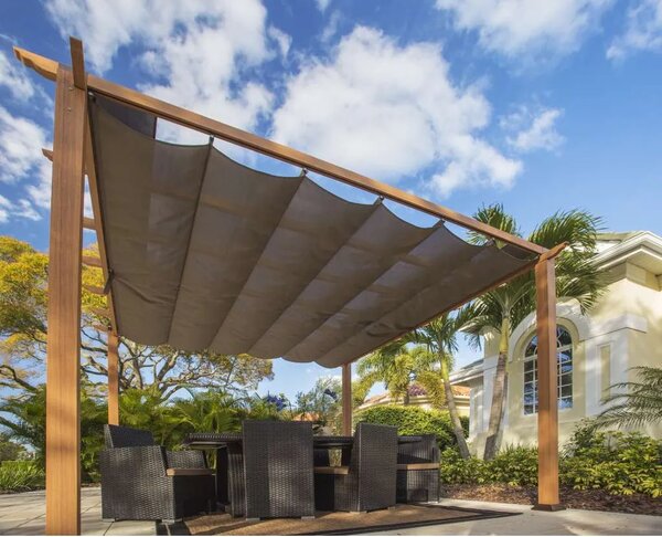 Paragon Outdoor - Aluminijska pergola Florida s podesivim jedrima - 350x350 | BRANDED IN THE USA