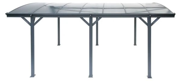 Westmann - aluminijska nadstrešnica za automobile Bergen 15 m2 (3x5 m) - BRANDED IN GERMANY