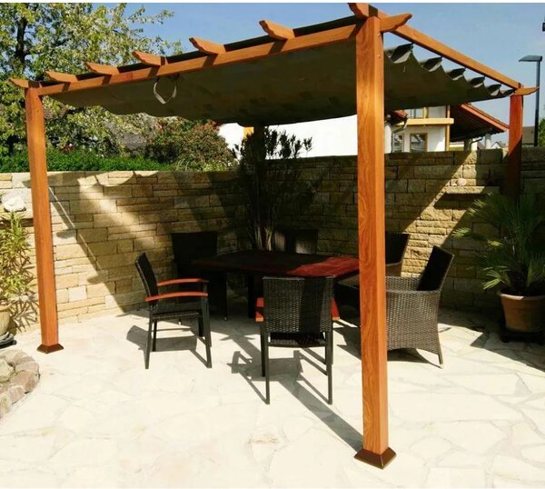 Paragon Outdoor - Aluminijska pergola Florida s podesivim jedrima - 350x350 | BRANDED IN THE USA