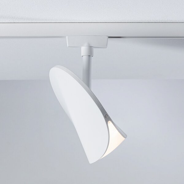 Paulmann URail LED reflektor Alejandro, signalno bijela, 3000K, dim., prigušiva, Bijela, Dnevni boravak/blagovaonica, Plastika