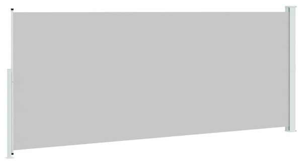 Uvlačiva bočna tenda za terasu 200 x 514 cm siva - Siva 200 x 500 cm