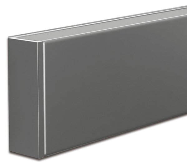 Hera INTERO-LINE LED zidna svjetiljka, nehrđajući čelik, 60 cm, 24 V, CCT, prigušiva, Metalik, Dnevni boravak/blagovaonica, Aluminij, Zidna utičnica iznad/dolje