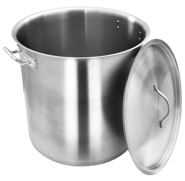 Kuhinjski lonac 50 L 40 x 40 cm od nehrđajućeg čelika - 40 x 40 cm (50 l)