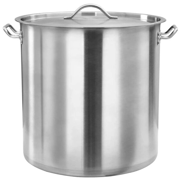 Kuhinjski lonac 50 L 40 x 40 cm od nehrđajućeg čelika - 40 x 40 cm (50 l)