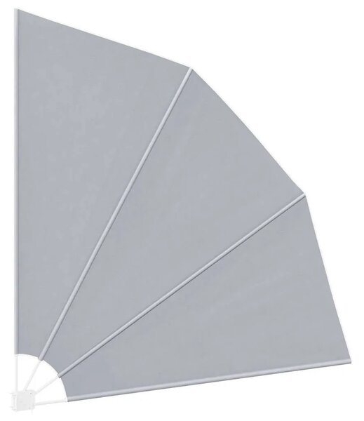 Sklopiva bočna tenda siva 210 x 210 cm - Siva 210 x 210 cm