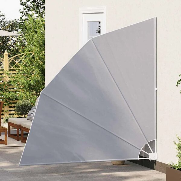 Sklopiva bočna tenda siva 210 x 210 cm - Siva 210 x 210 cm