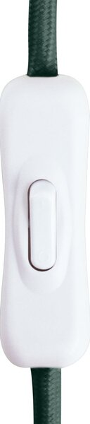 Globen Lighting Castello stolna lampa, zelena/bež, visina 28 cm, Bež, Dnevni boravak/blagovaonica, Tkanina / tekstil