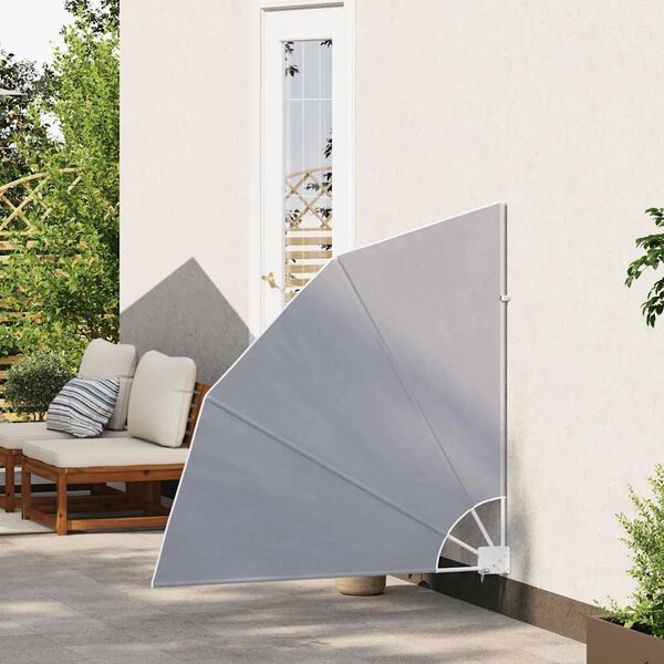 Sklopiva bočna tenda siva 140 x 140 cm - Siva 140 x 140 cm