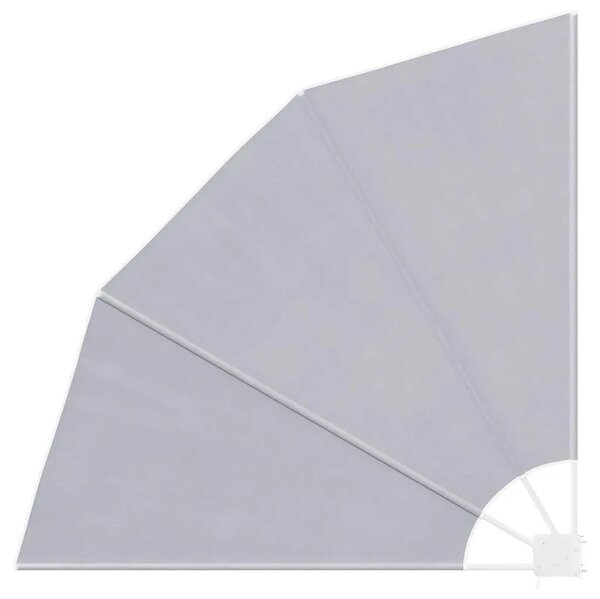 Sklopiva bočna tenda siva 140 x 140 cm - Siva 140 x 140 cm