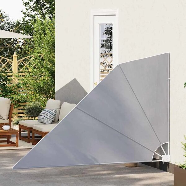 Sklopiva bočna tenda siva 160 x 240 cm - Siva