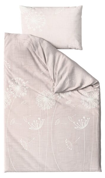 Pamučna posteljina SOFT MEADOW smeđa Dimenzije posteljine: 70 x 90 cm | 140 x 200 cm