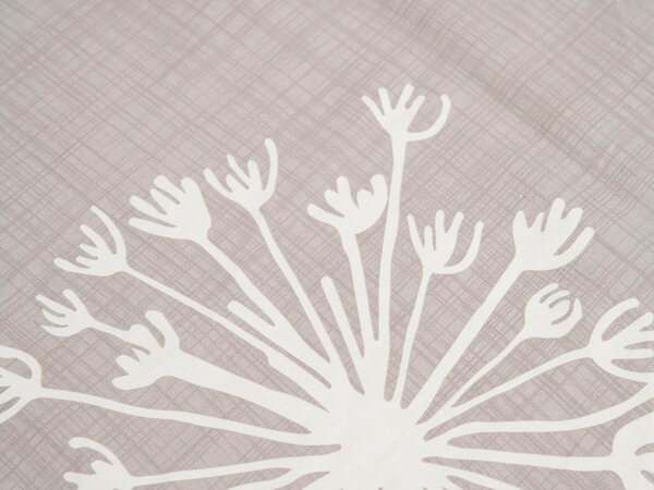 Pamučna posteljina SOFT MEADOW smeđa Dimenzije posteljine: 70 x 90 cm | 140 x 200 cm