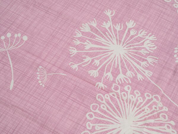 Pamučna posteljina SOFT MEADOW ružičasta Dimenzije posteljine: 70 x 90 cm | 140 x 200 cm