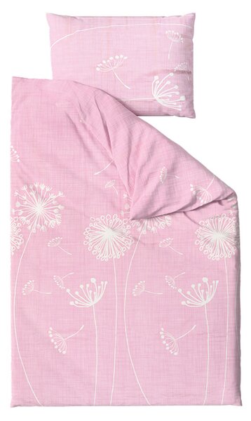 Pamučna posteljina SOFT MEADOW ružičasta Dimenzije posteljine: 70 x 90 cm | 140 x 200 cm