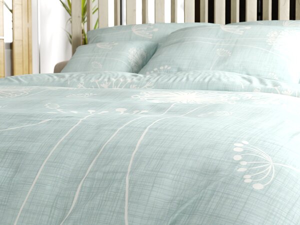 Pamučna posteljina SOFT MEADOW zelena Dimenzije posteljine: 70 x 90 cm | 140 x 200 cm