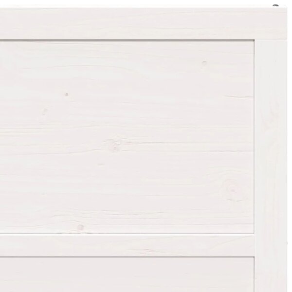 Vrata staje Bijela 80 x 2 5 x 208 cm Masivna borovina - Bijela 80 x 2 5 x 208 cm