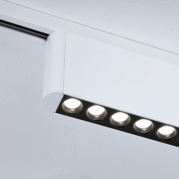 Paulmann URail LED traka Zelos, 4000K, signalno bijela, prigušljiva, prigušiva, Bijela, Dnevni boravak/blagovaonica, Aluminij