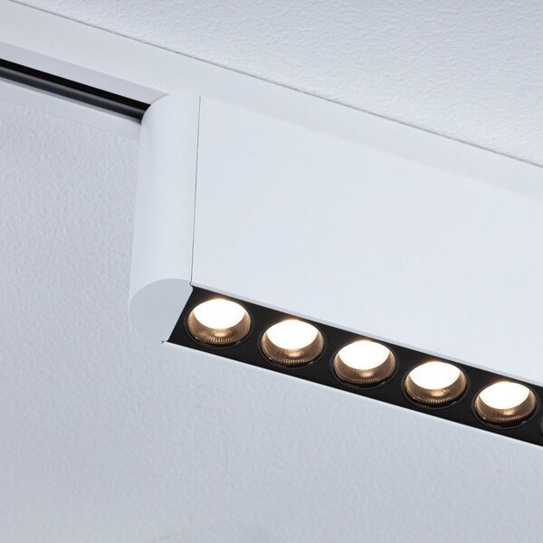 Paulmann URail LED traka Zelos, 3000K, signalno bijela, prigušljiva, prigušiva, Bijela, Dnevni boravak/blagovaonica, Aluminij