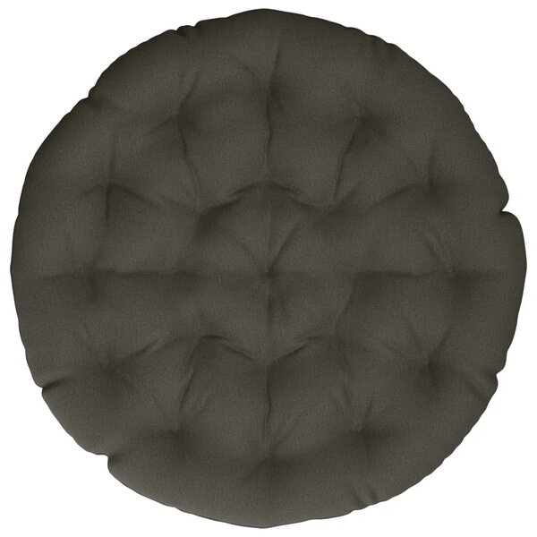 Papasan jastučić VIANEN 100% poliester Antracit Ø 100 x 12 cm - Antracit 100 x 100 x 12 cm