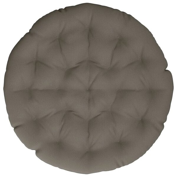 Papasan jastučić VIANEN 100% poliester Siva Ø 100 x 12 cm - Siva 100 x 100 x 12 cm