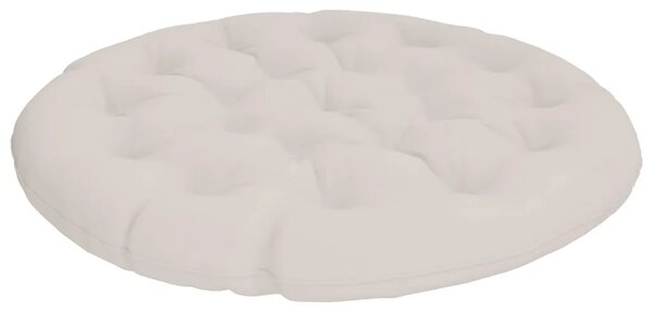 Papasan jastučić VIANEN 100% poliester Bijela Ø 100 x 12 cm - Bijela 100 x 100 x 12 cm