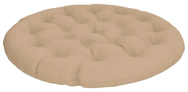 Papasan jastučić VIANEN 100% poliester Pijesak Ø 100 x 12 cm - Pijesak 100 x 100 x 12 cm