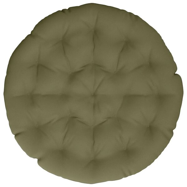 Papasan jastučić VIANEN 100% poliester Maslinastozelena - Maslinastozelena 100 x 100 x 12 cm