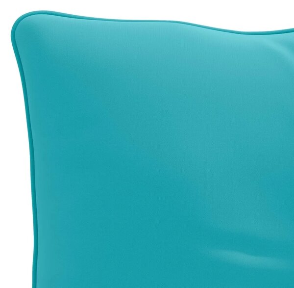 Jastučić za leđa PUTTEN 100% poliester Tirkizna 70 x 40 x 10 cm - Tirkizna 70 x 40 x 10 cm Poliester